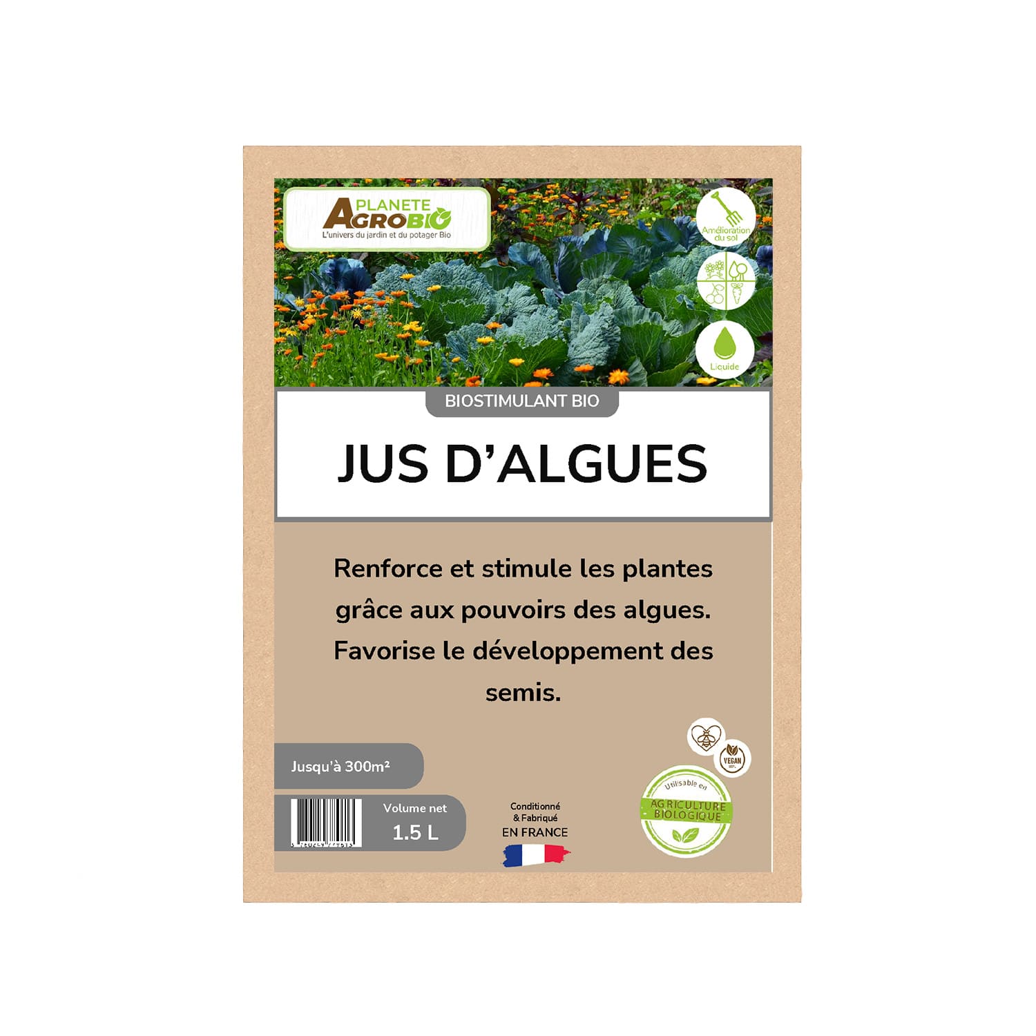 Biostimulant jus d'algues 1.5L – Image 2