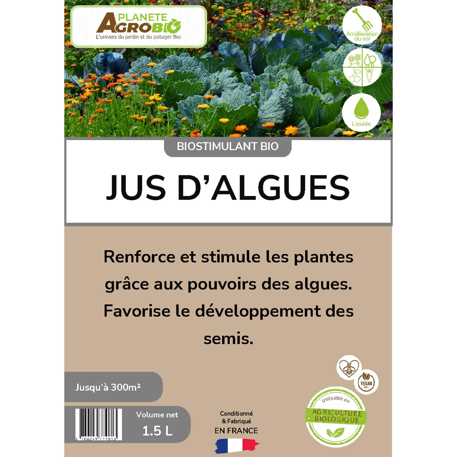 Biostimulant jus d'algues 1.5L – Image 4
