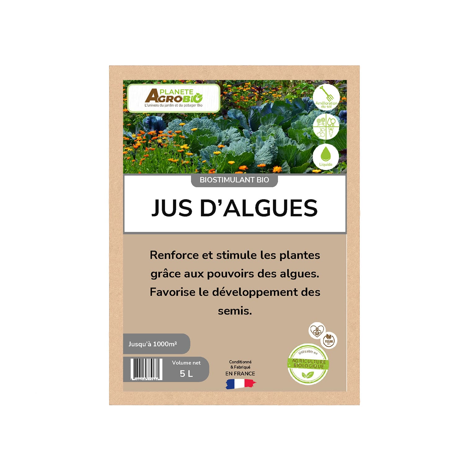 Biostimulant jus d'algues 5L – Image 2