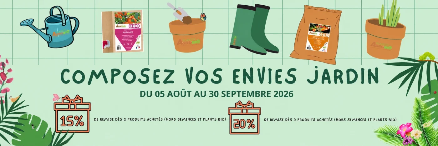 offre pack jardin planète agrobio