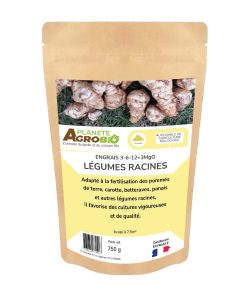 Engrais micro granulés légumes racines 750g (NPK 3-6-12)