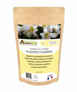 Engrais micro granulés plantes fleuries 750g (NPK 3-6-12)