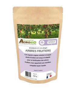 Engrais micro granulés arbres fruitiers 750g (NPK 6-5-10)