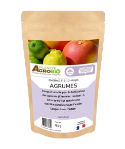 Engrais micro granulés agrumes 750g (NPK 6-5-10)