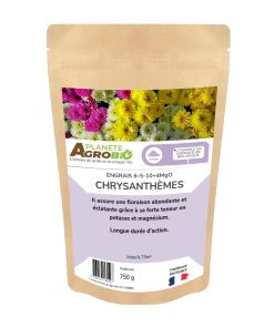 Engrais micro granulés chrysanthèmes 750g (NPK 6-5-10)