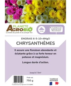 Engrais micro granulés chrysanthèmes 750g (NPK 6-5-10) – Image 3