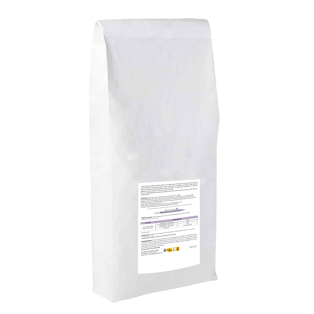 Engrais micro granulés herbes aromatiques 20kg (NPK 6-5-10) – Image 2