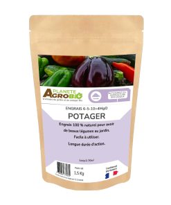 Engrais micro granulés potager 1.5Kg (NPK 6-5-10)
