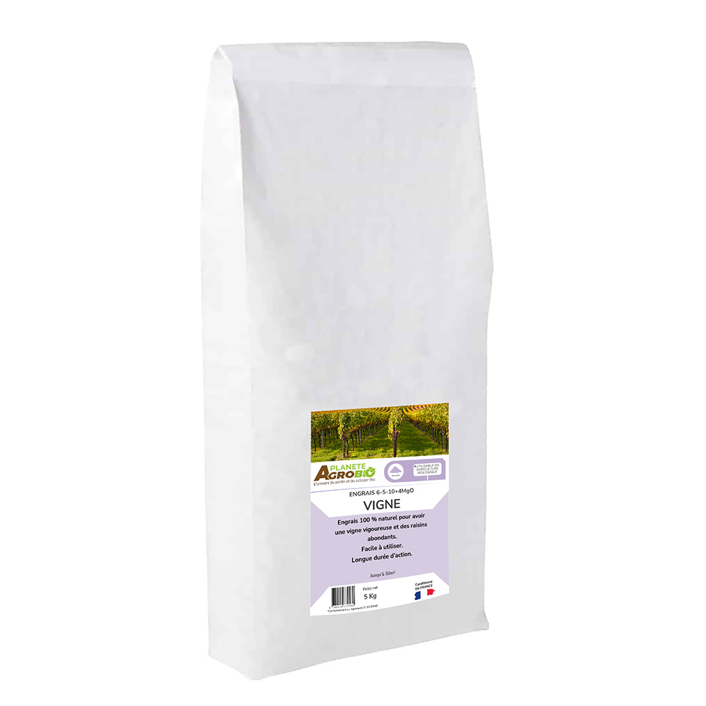 Engrais micro granulés vignes 5Kg (NPK 6-5-10)
