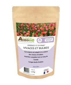 Engrais micro granulés vivaces et bulbes 1.5kg (NPK 6-5-10)