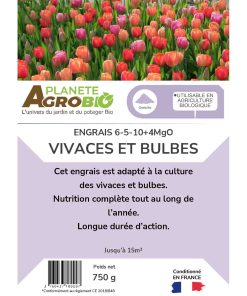 Engrais micro granulés vivaces et bulbes 750g (NPK 6-5-10) – Image 3