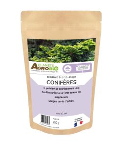 Engrais micro granulés conifères 750g (NPK 6-5-10)
