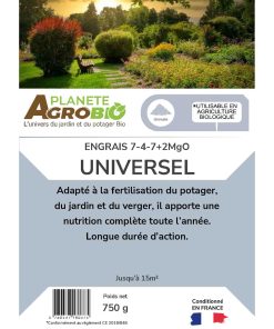 Engrais micro granulés universel 750g (NPK 7-4-7) – Image 3