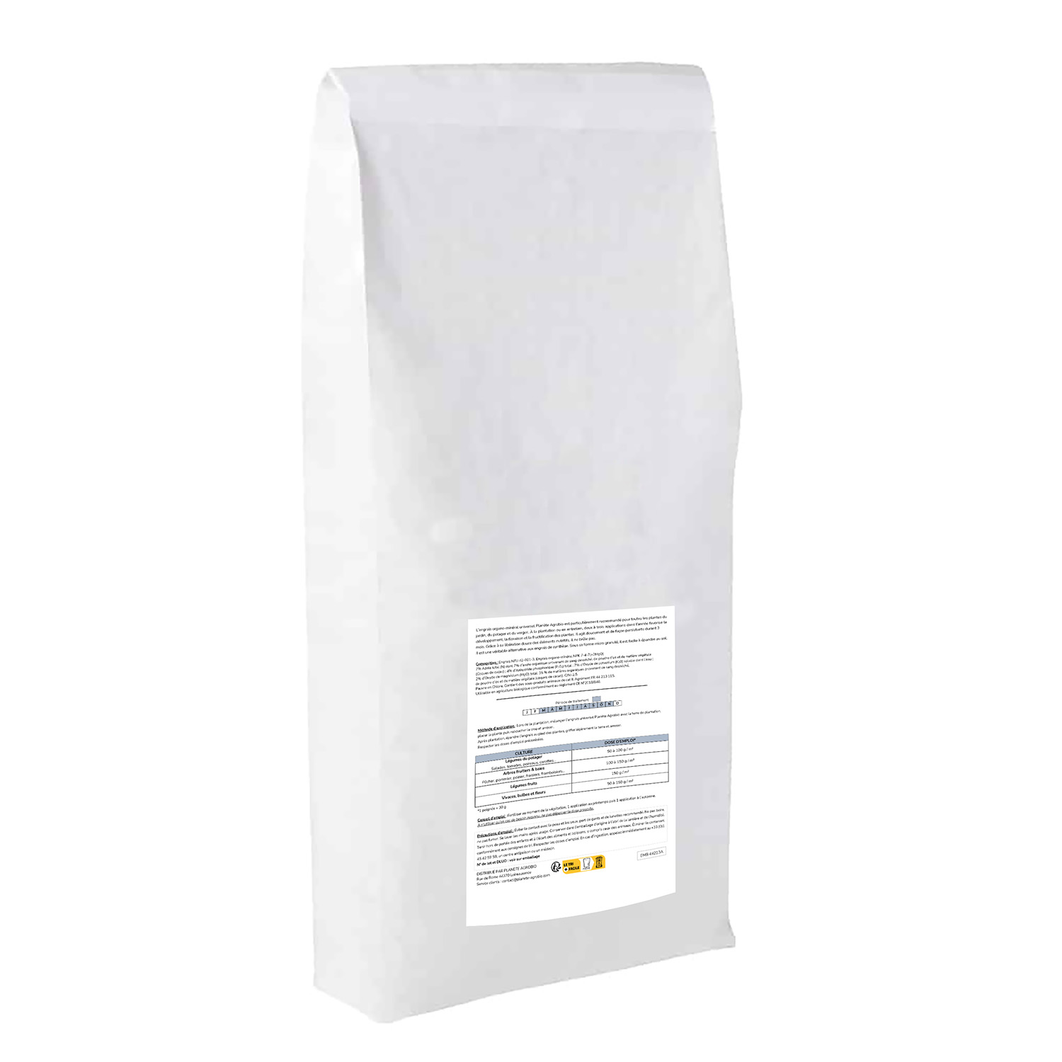Engrais micro granulés universel 20Kg (NPK 7-4-7) – Image 2