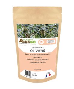Engrais micro granulés oliviers 1.5kg (NPK 9-3-3)
