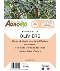 Engrais micro granulés oliviers 20kg (NPK 9-3-3) – Image 3