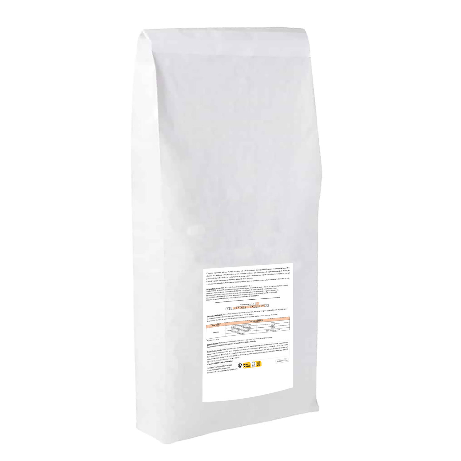 Engrais micro granulés oliviers 5kg (NPK 9-3-3) – Image 2