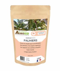Engrais micro granulés palmiers 1.5Kg (NPK 9-3-3)