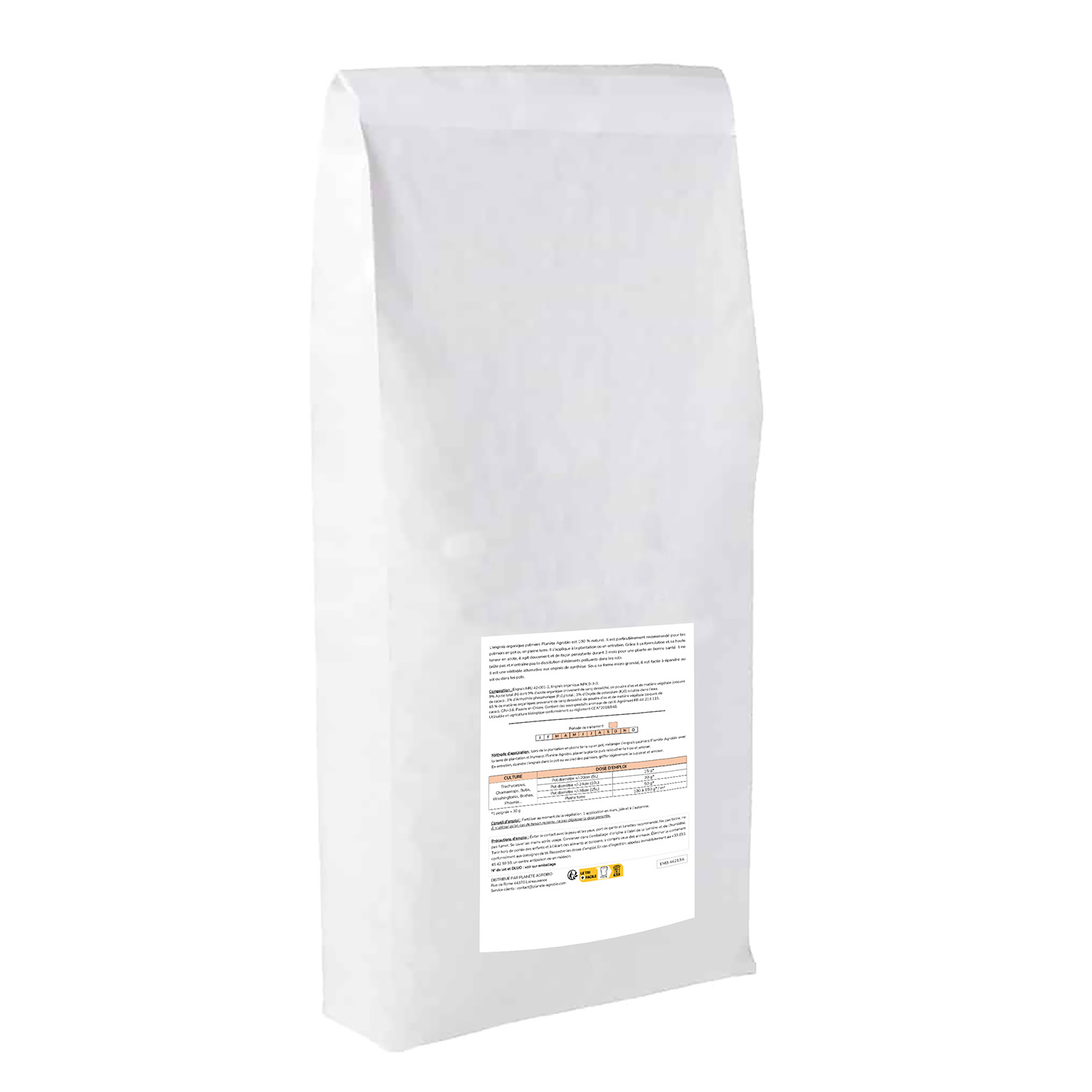 Engrais micro granulés palmiers 20Kg (NPK 9-3-3) – Image 2