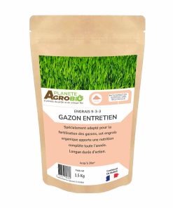 Engrais micro granulés gazon entretien 1.5Kg (NPK 9-3-3)