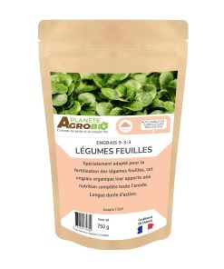 Engrais micro granulés légumes feuilles 750g (NPK 9-3-3)