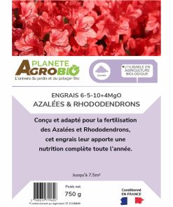 Engrais micro granulés azalées et rhododendrons 750g (NPK 6-5-10) – Image 3