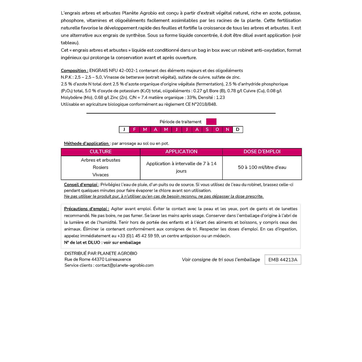 Engrais arbres et arbustes 3L – Image 5