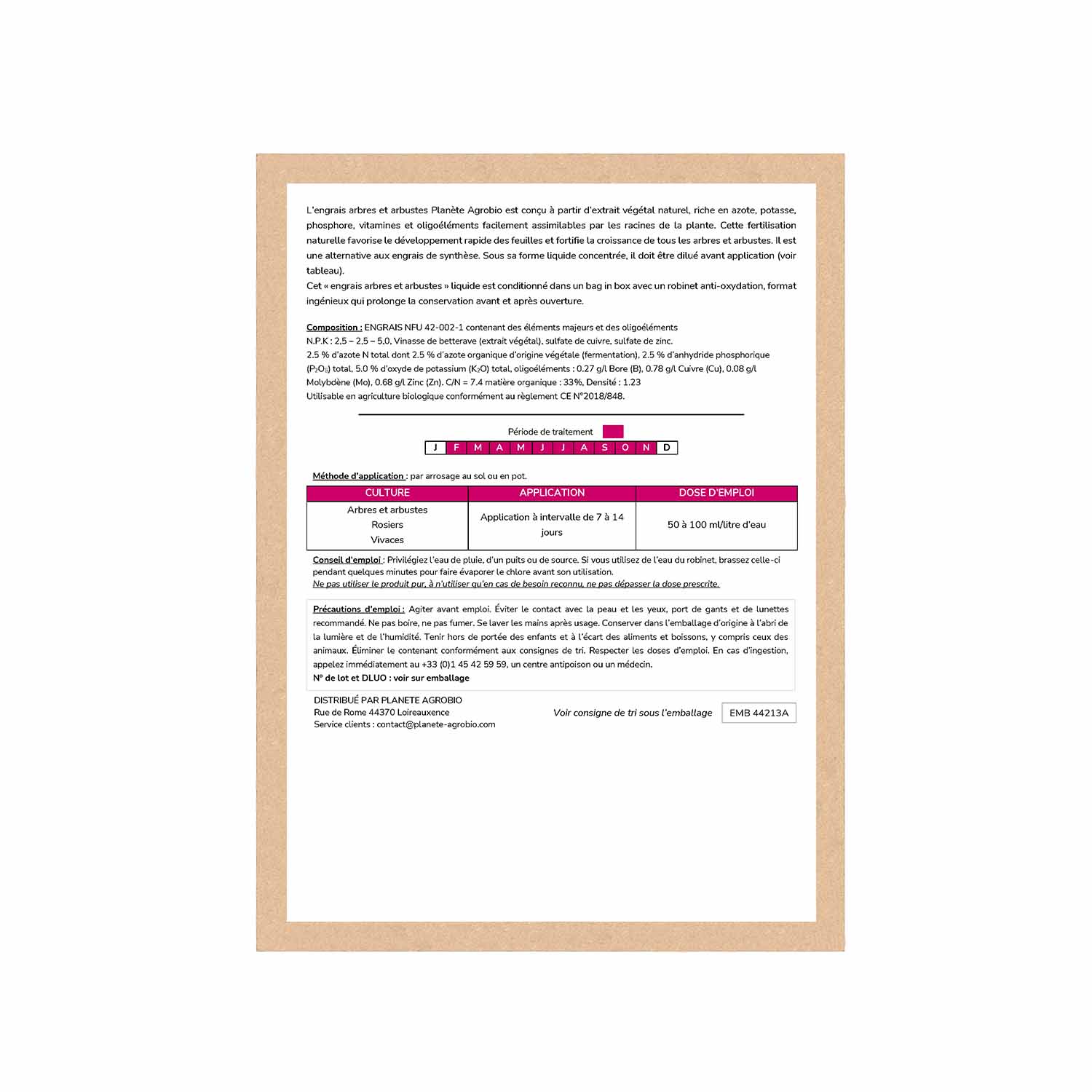 Engrais arbres et arbustes 3L – Image 3