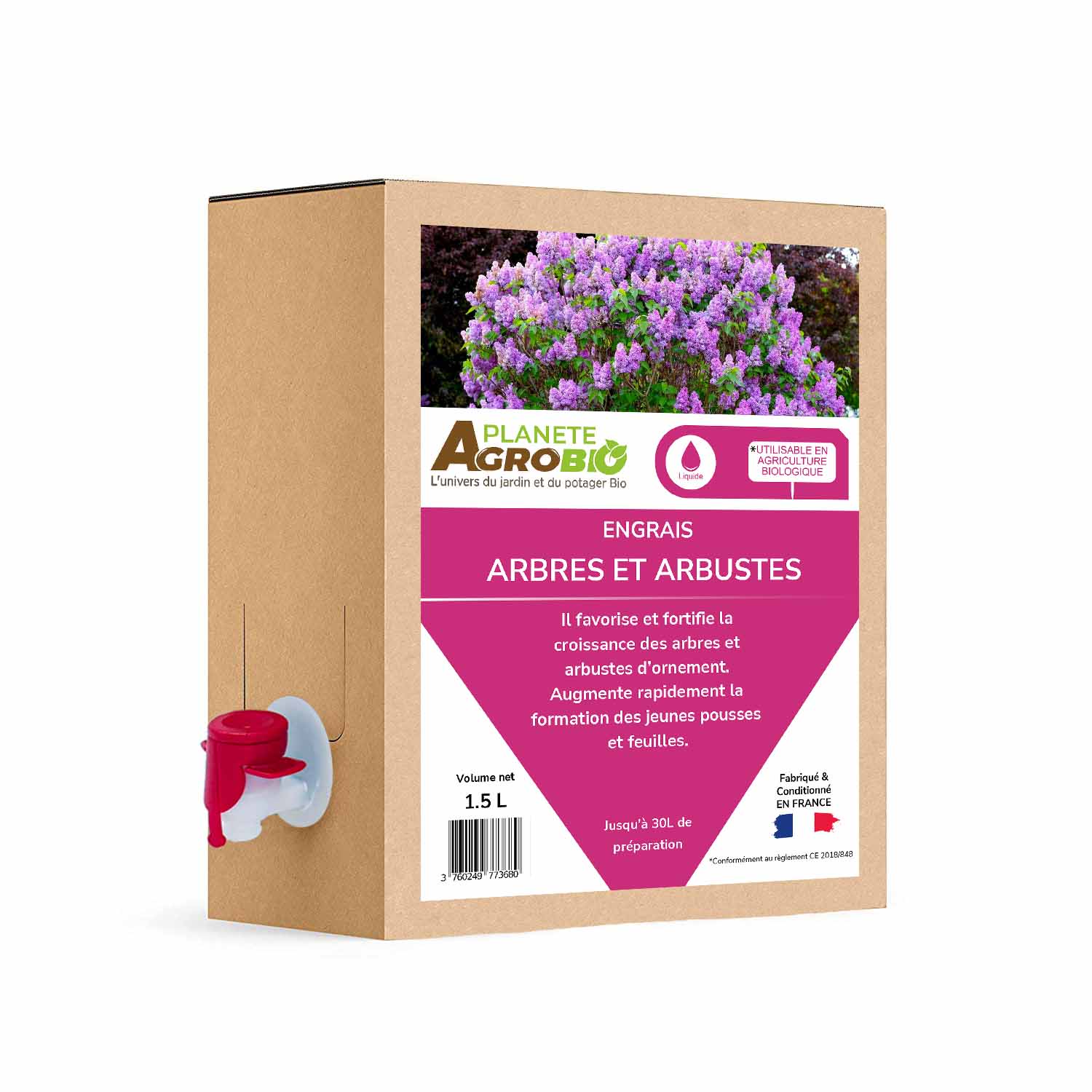 Engrais arbres et arbustes 1.5L