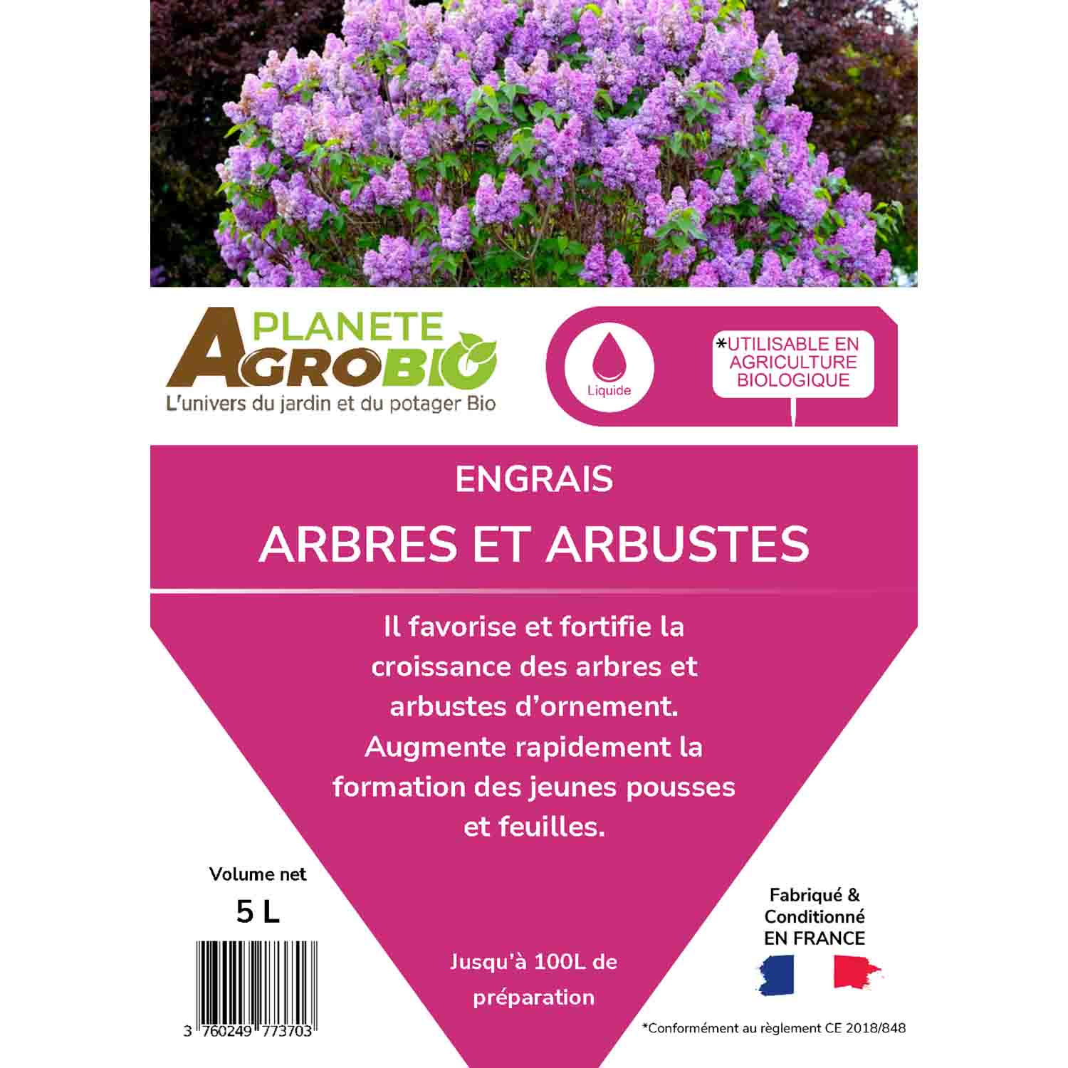 Engrais arbres et arbustes 5L – Image 4