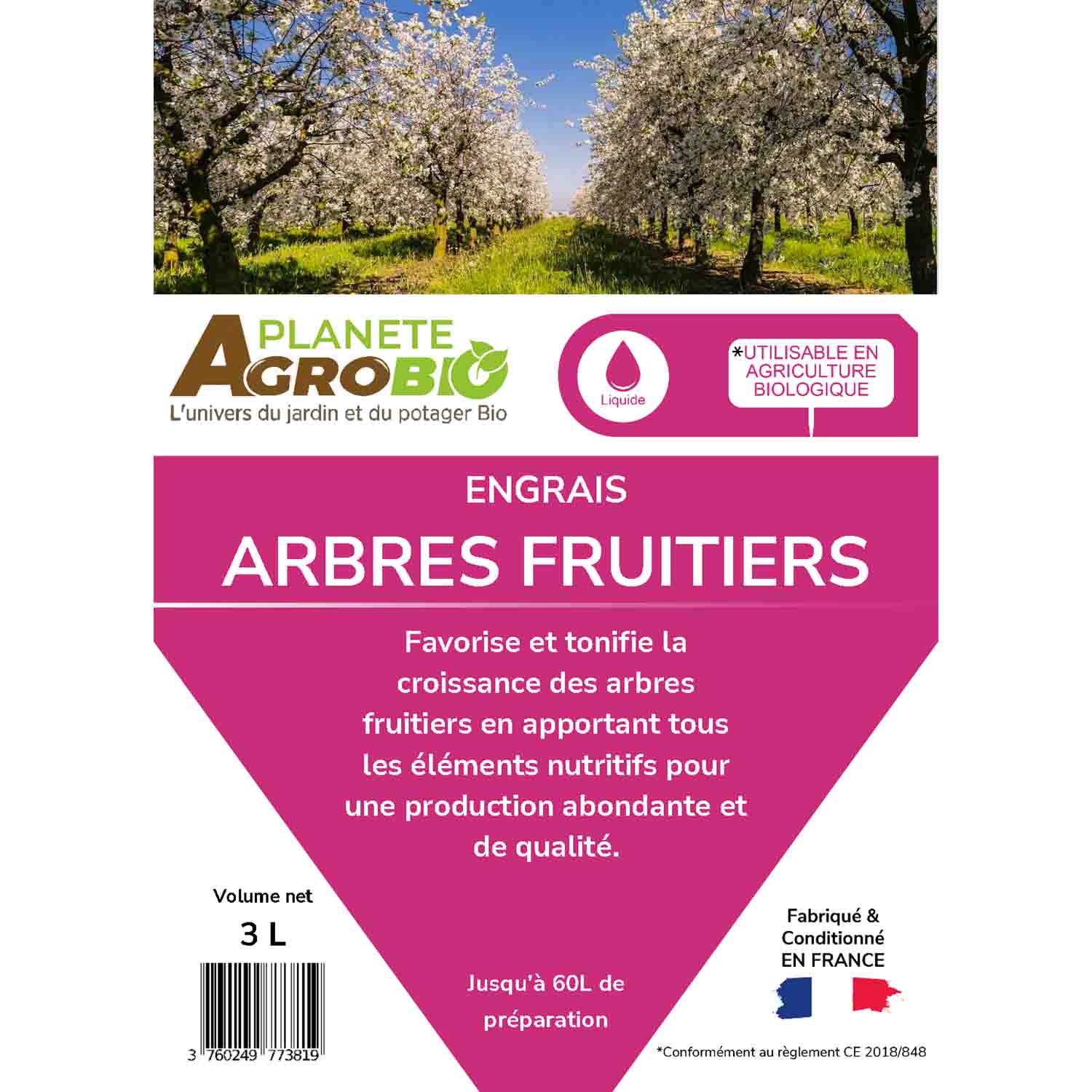 Engrais arbres fruitiers 3L – Image 4
