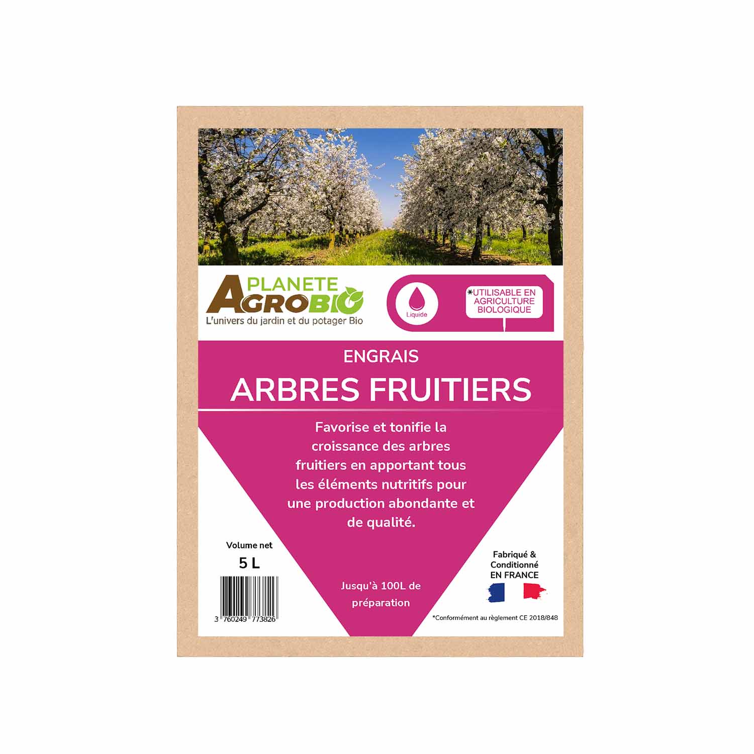 Engrais arbres fruitiers 5L – Image 2