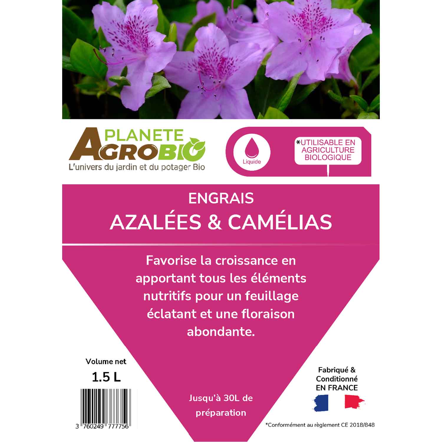 Engrais azalées et camélias 1.5L – Image 4