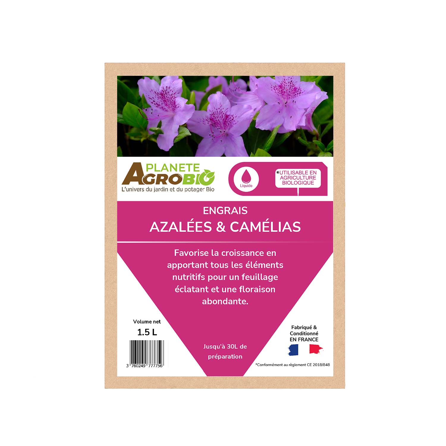 Engrais azalées et camélias 1.5L – Image 2