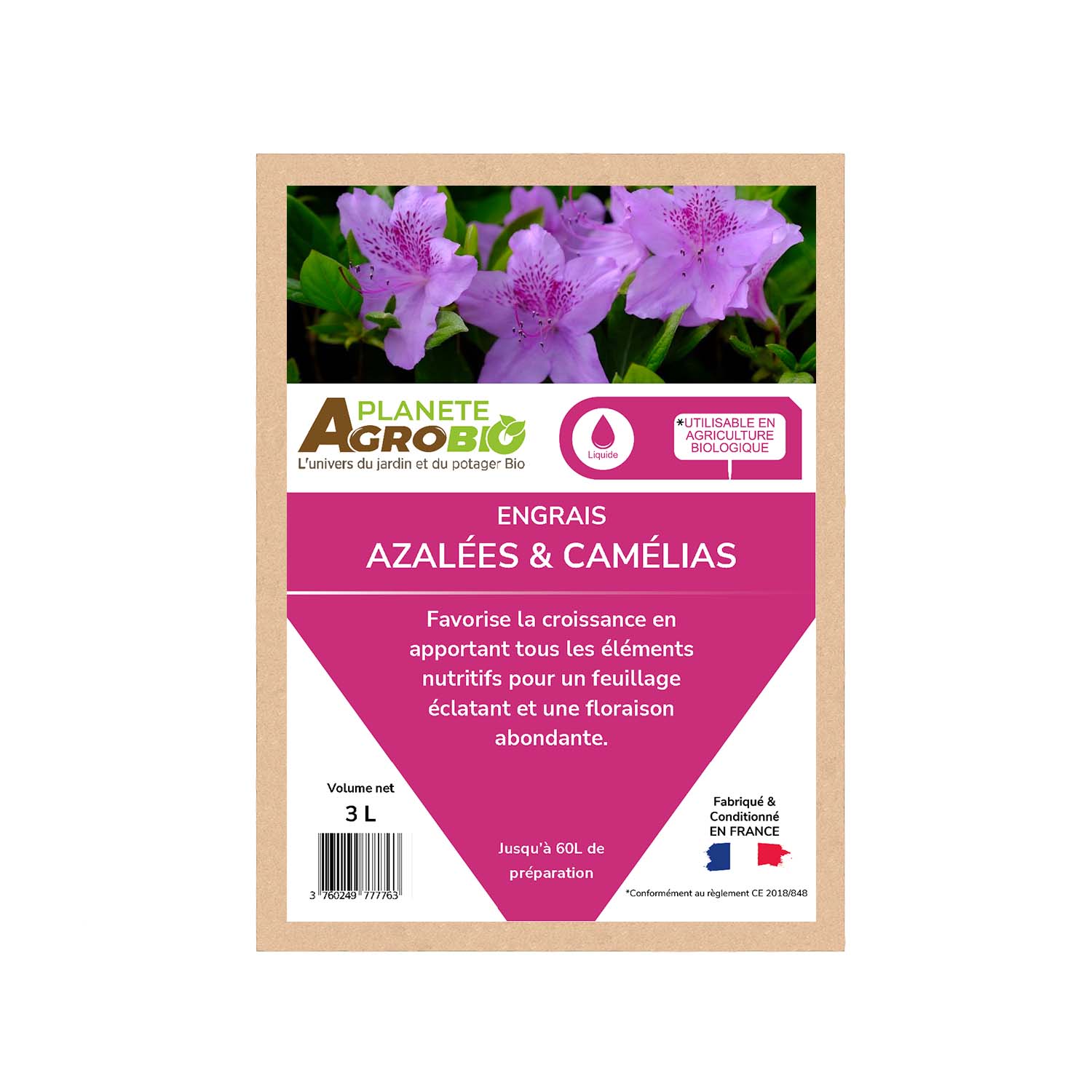 Engrais azalées et camélias 3L – Image 2