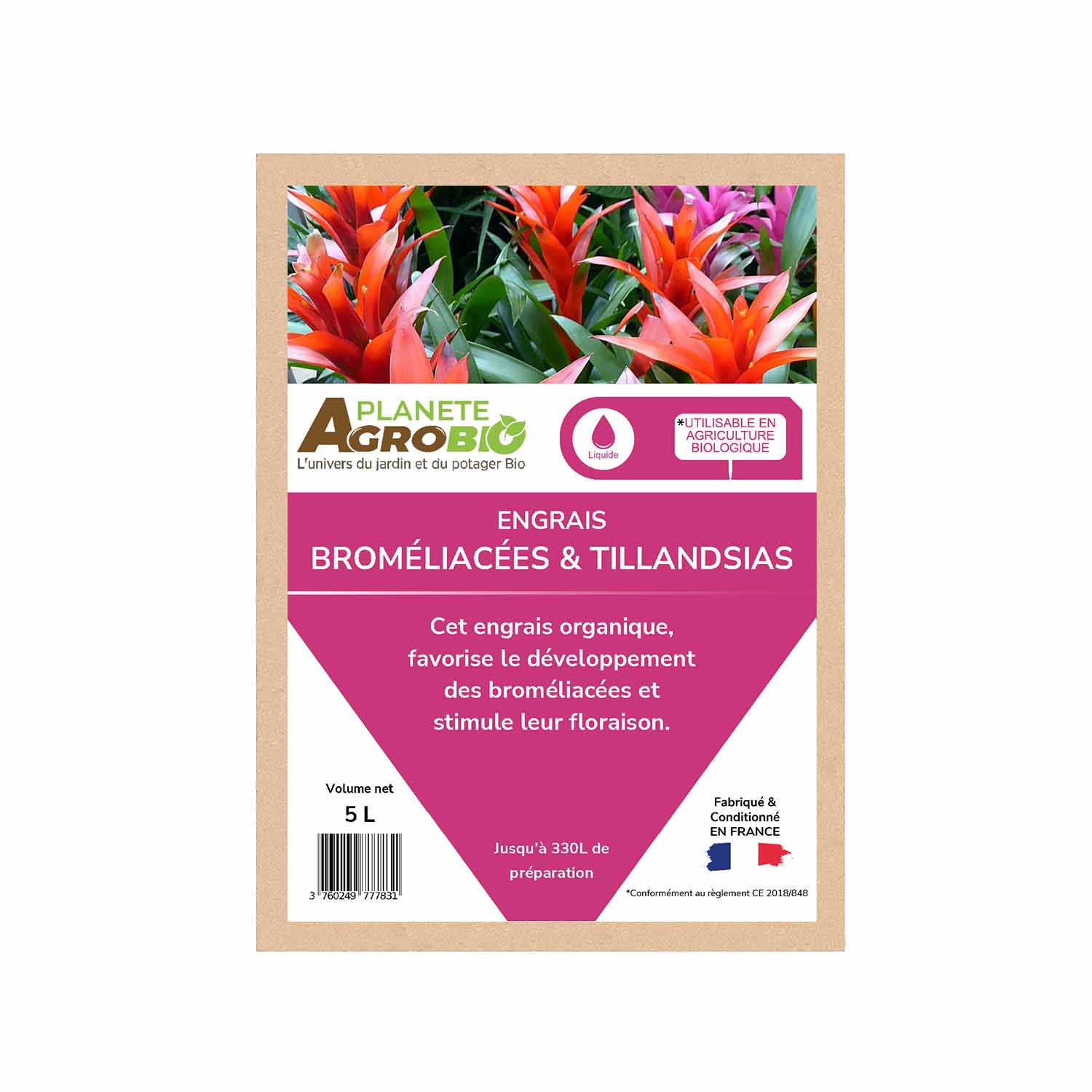 Engrais broméliacées et tillandsias 5L – Image 2
