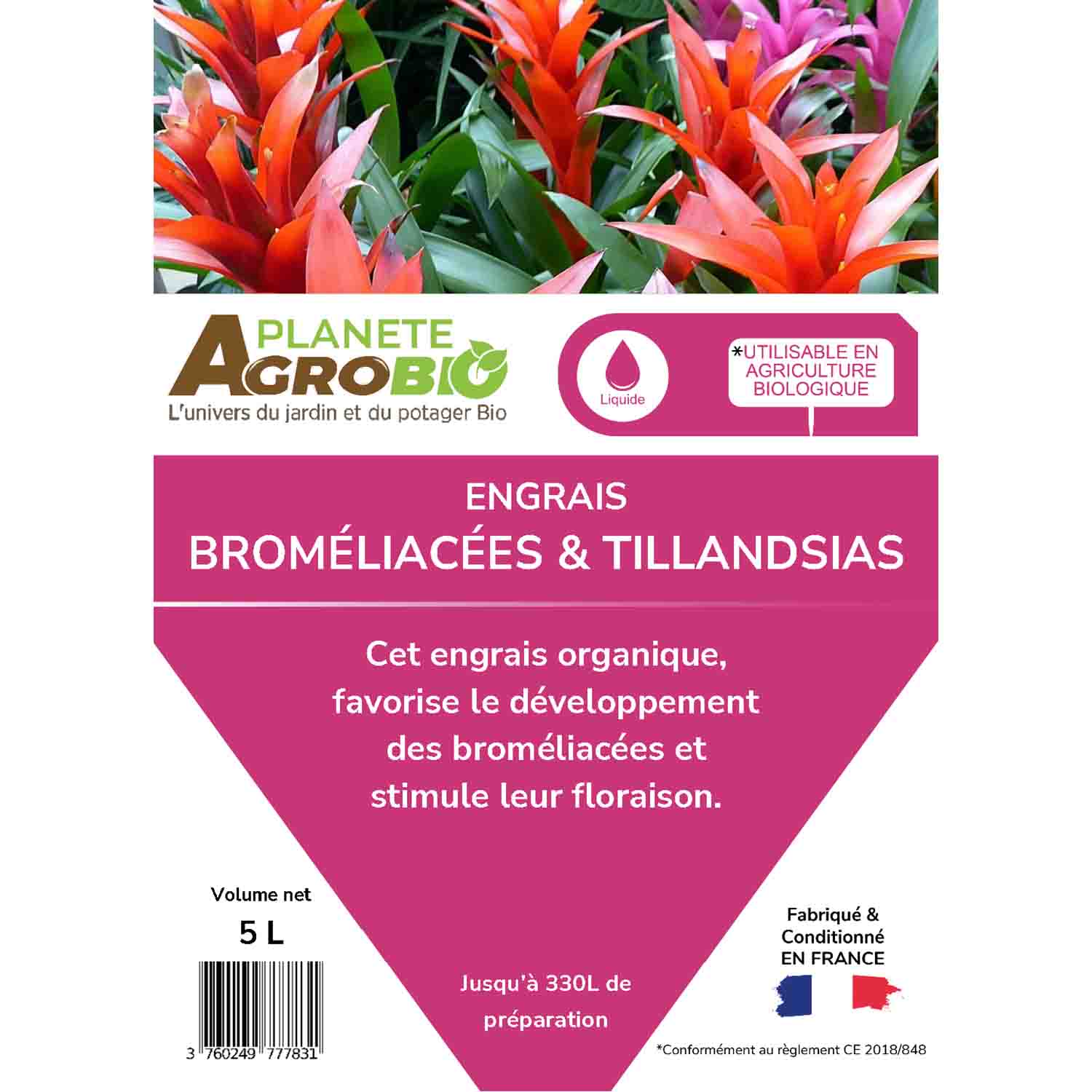 Engrais broméliacées et tillandsias 5L – Image 4