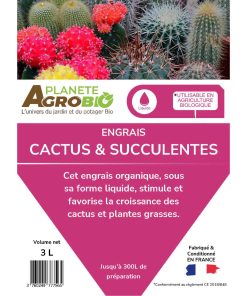 Engrais cactus et succulentes 3L – Image 4