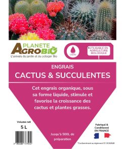 Engrais cactus et succulentes 5L – Image 4
