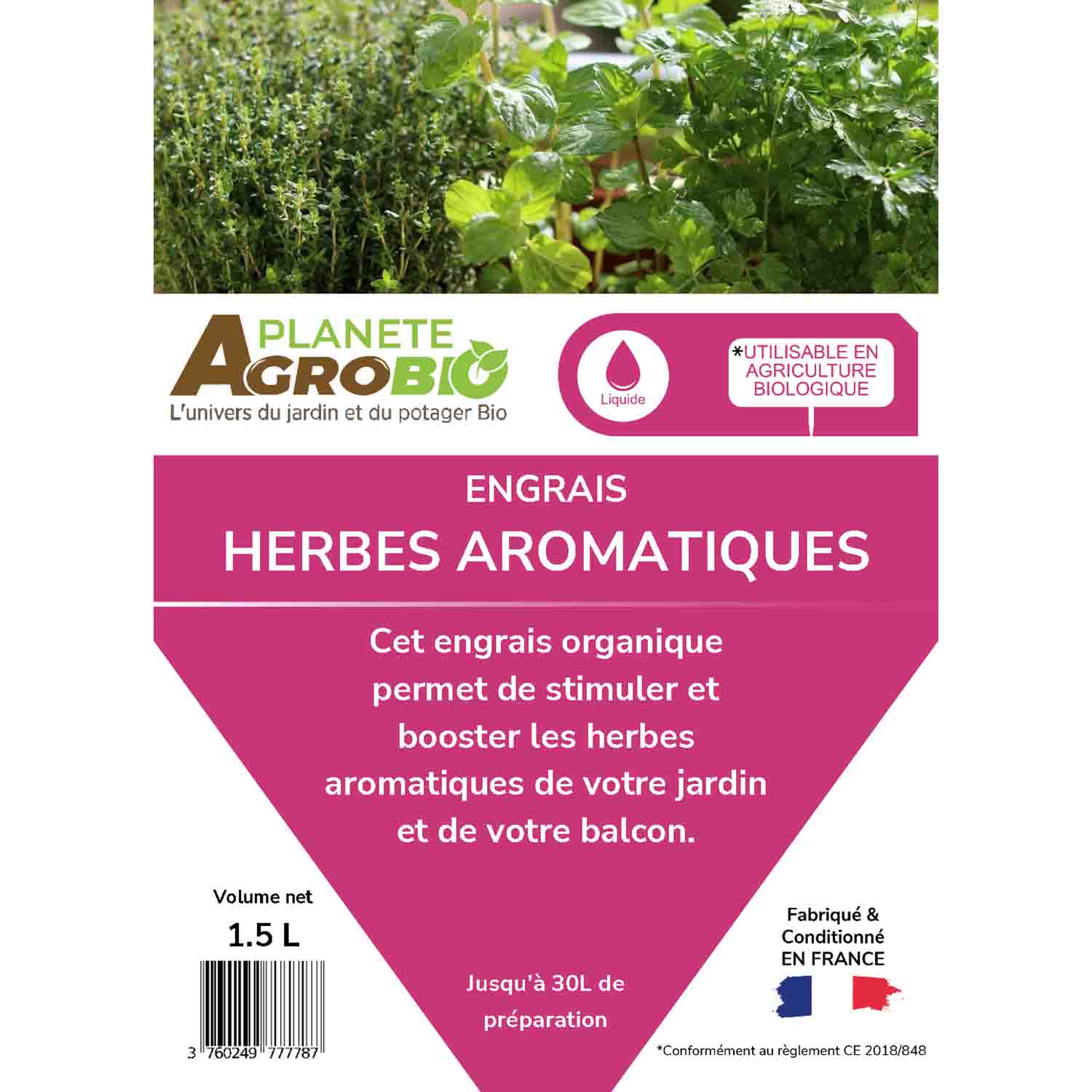 Engrais herbes aromatiques 1.5L – Image 4
