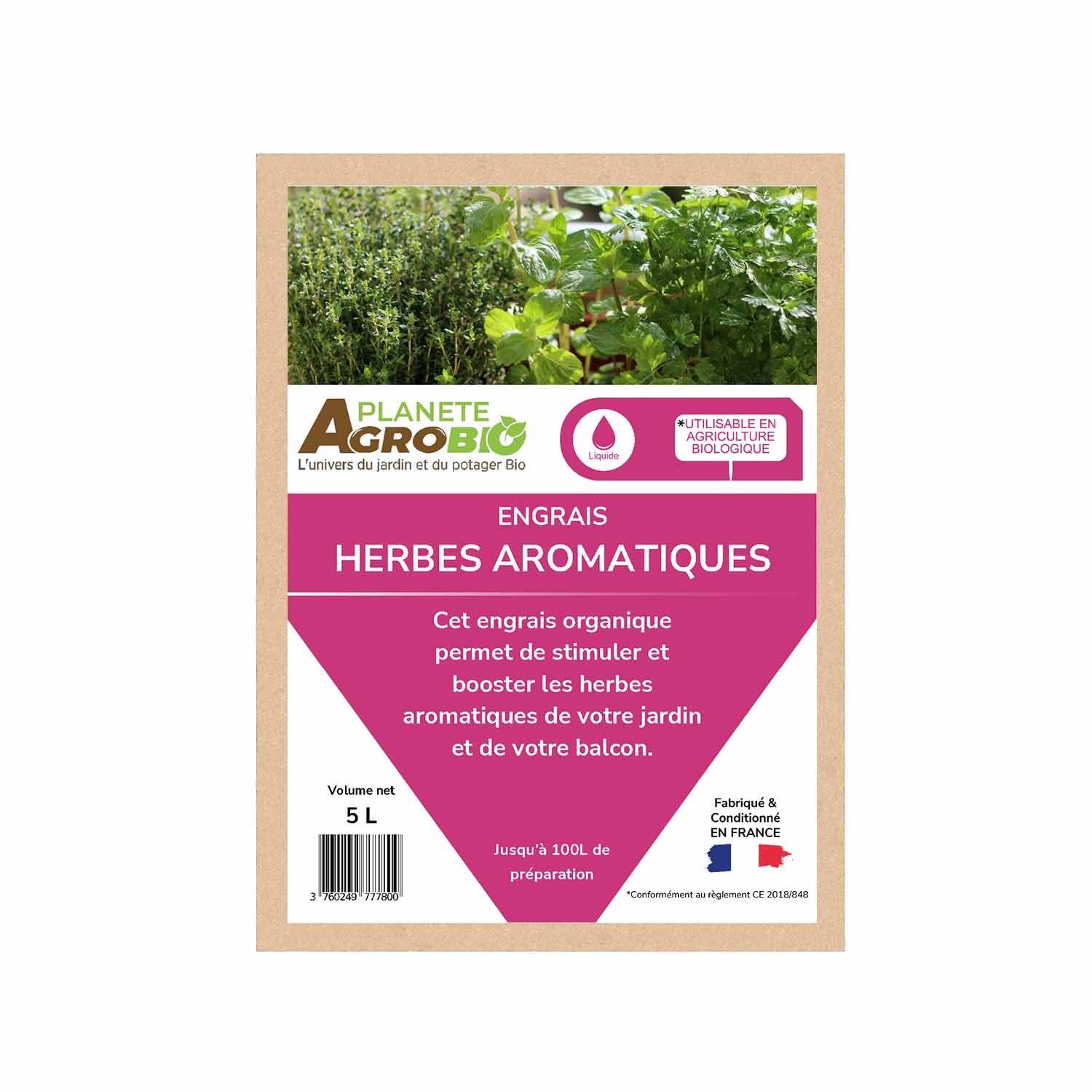 Engrais herbes aromatiques 5L – Image 2