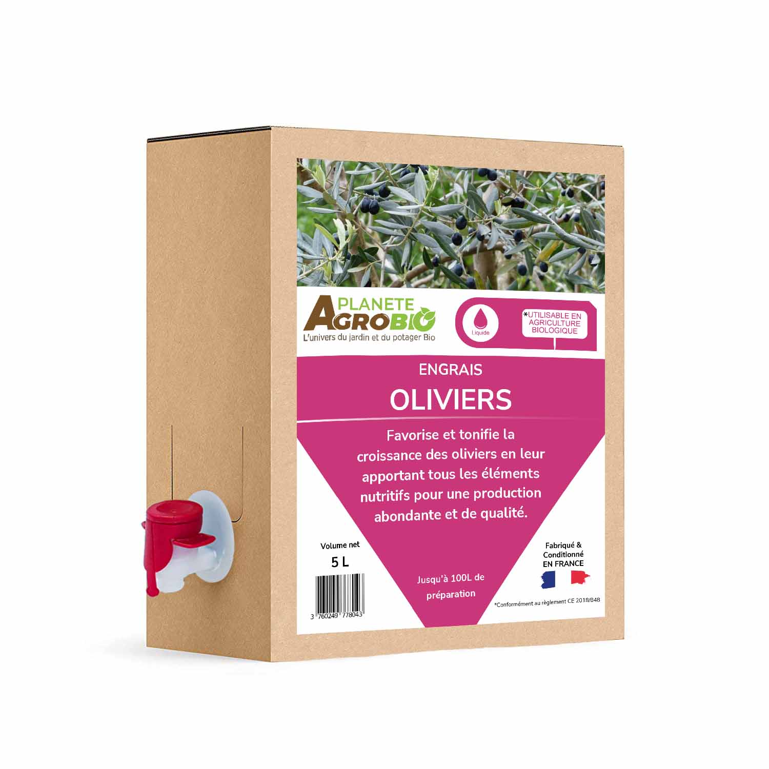 Engrais oliviers 5L