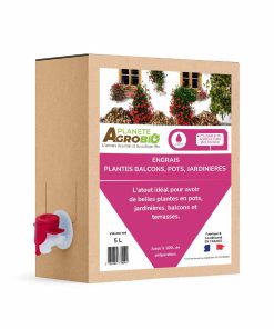 Engrais plantes balcons, pots et jardinières 5L