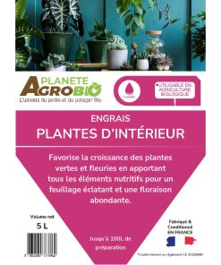 Engrais plantes d'intérieur 5L – Image 4
