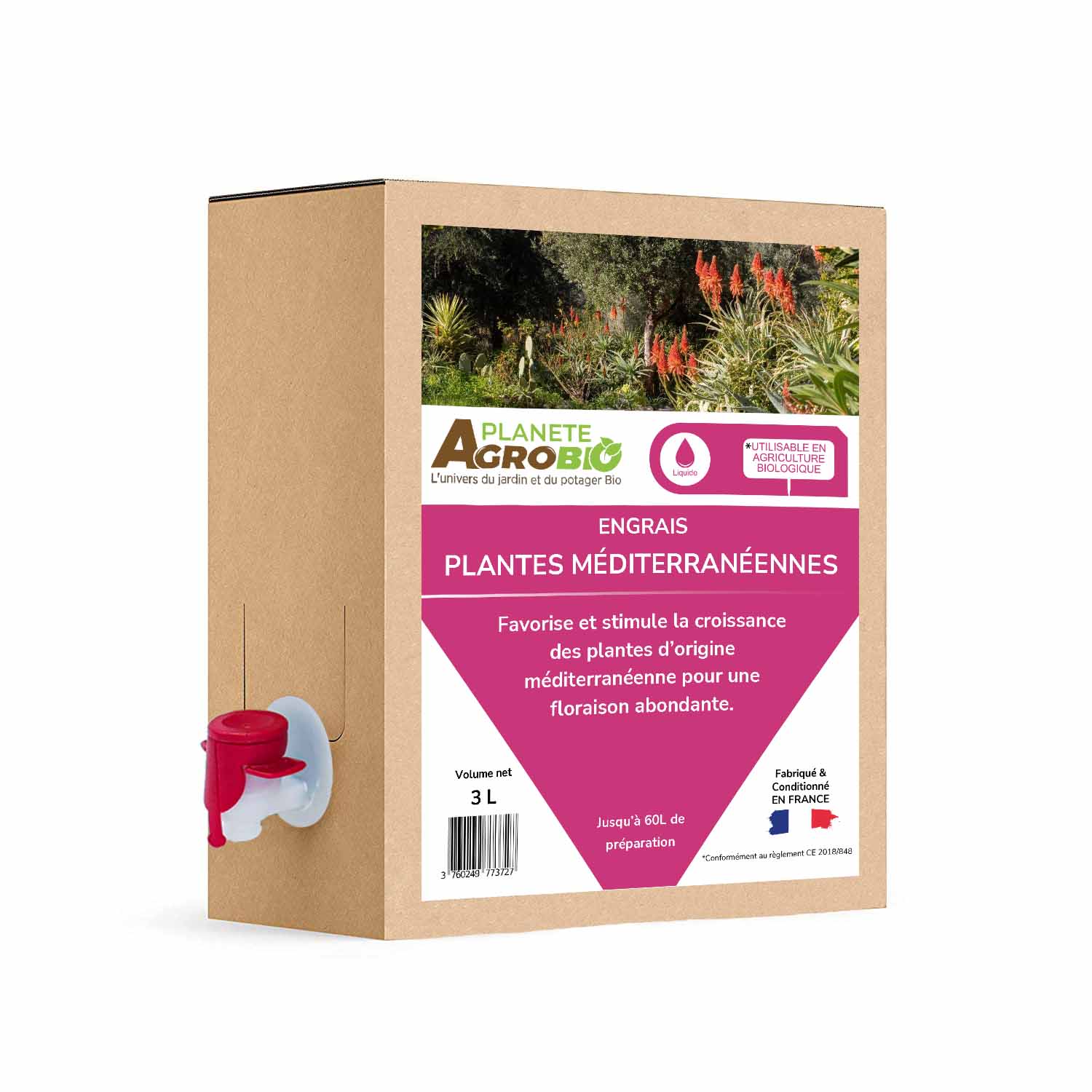 Engrais plantes méditerranéennes 3L