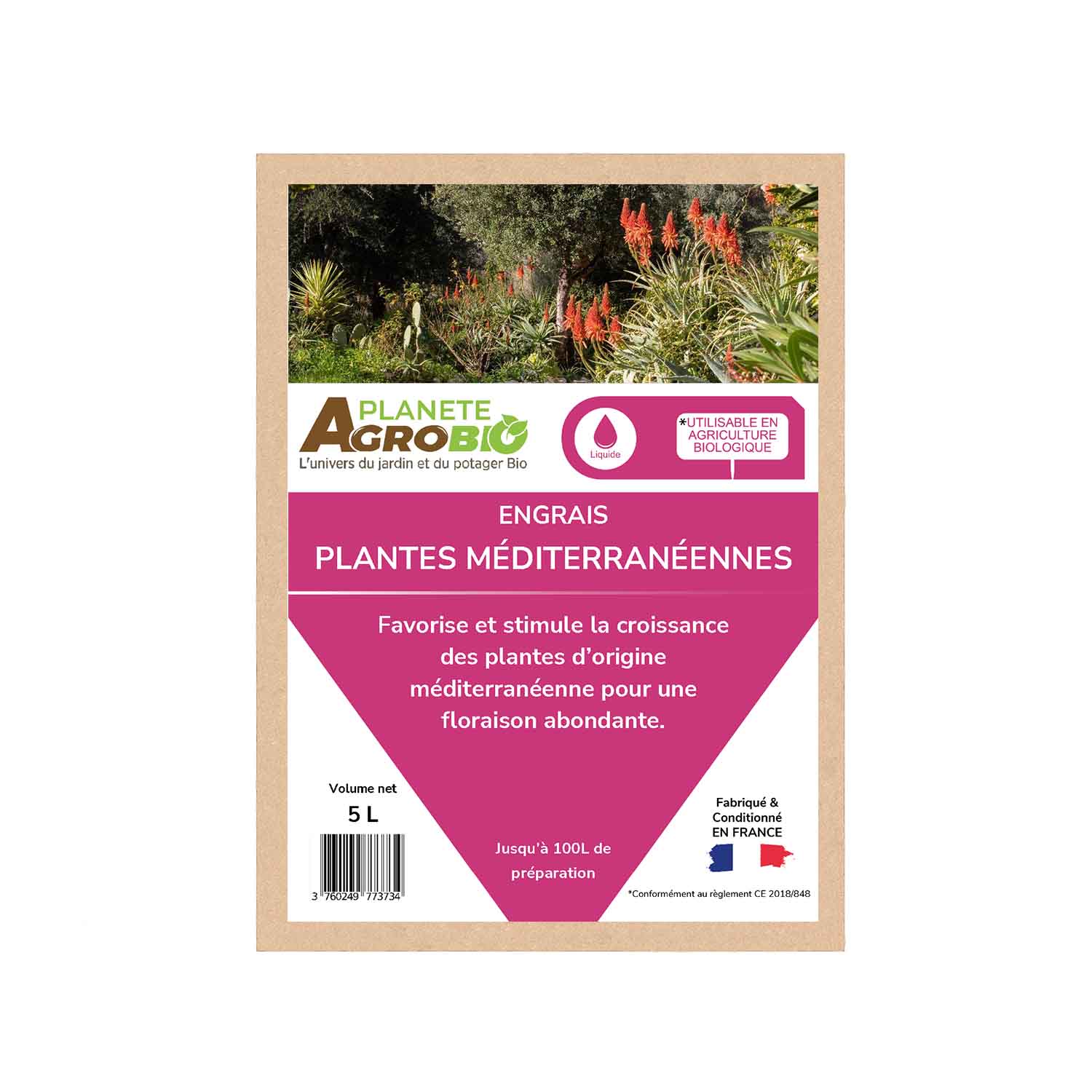 Engrais plantes méditerranéennes 5L – Image 2