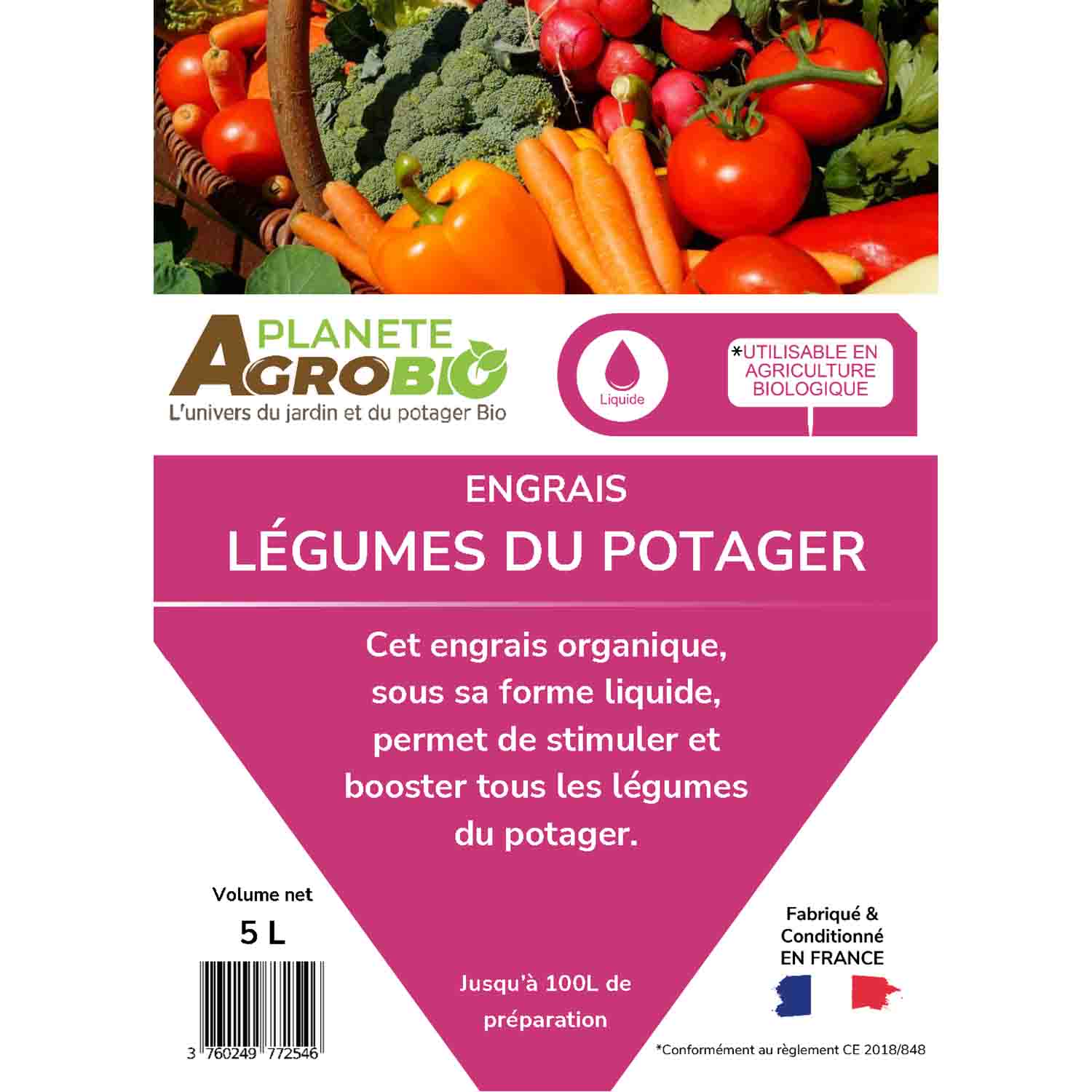 Engrais légumes du potager 5L – Image 4