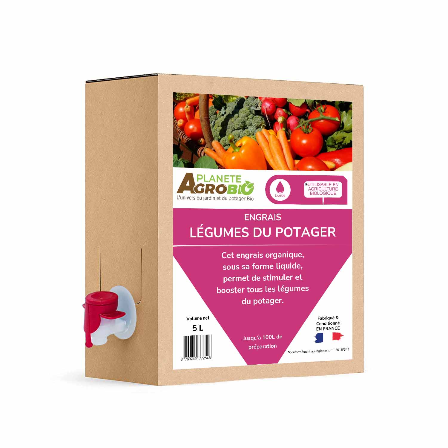 Engrais légumes du potager 5L