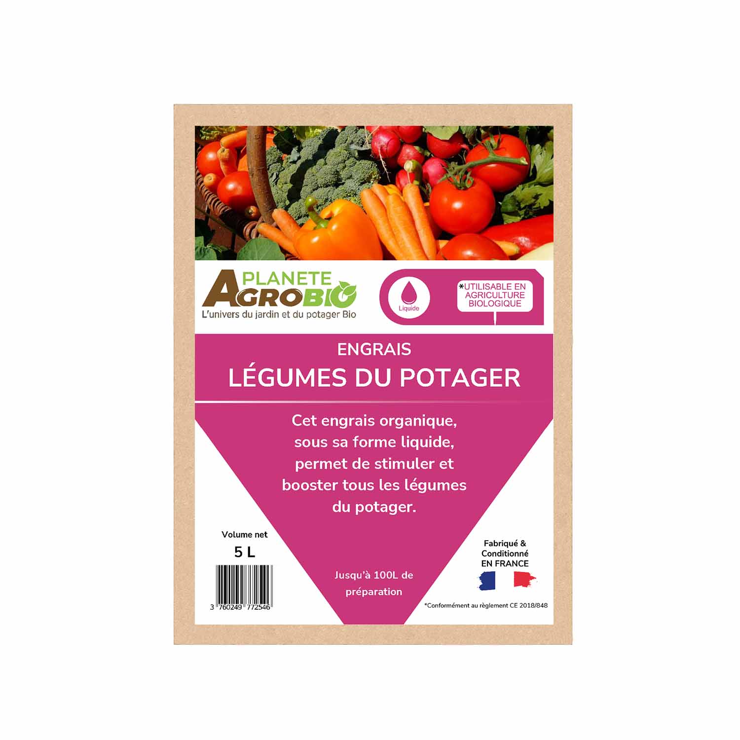 Engrais légumes du potager 5L – Image 2