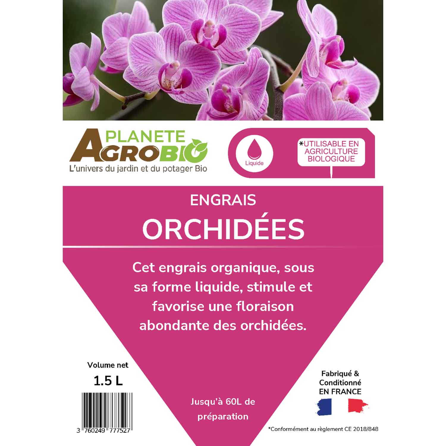 Engrais orchidées 1.5L – Image 4
